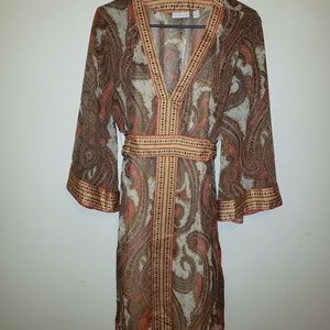 New York  & Company Chinese Kimono Dress